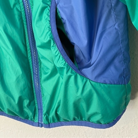 The North Face blue green reversible hooded jacket - Picture 9 of 10